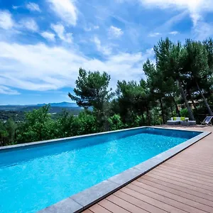 Apartment Lumineuse Avec Piscine Clim 1ere Etage Vue Panoramique 10min Aix-en-provence, Le Tholonet